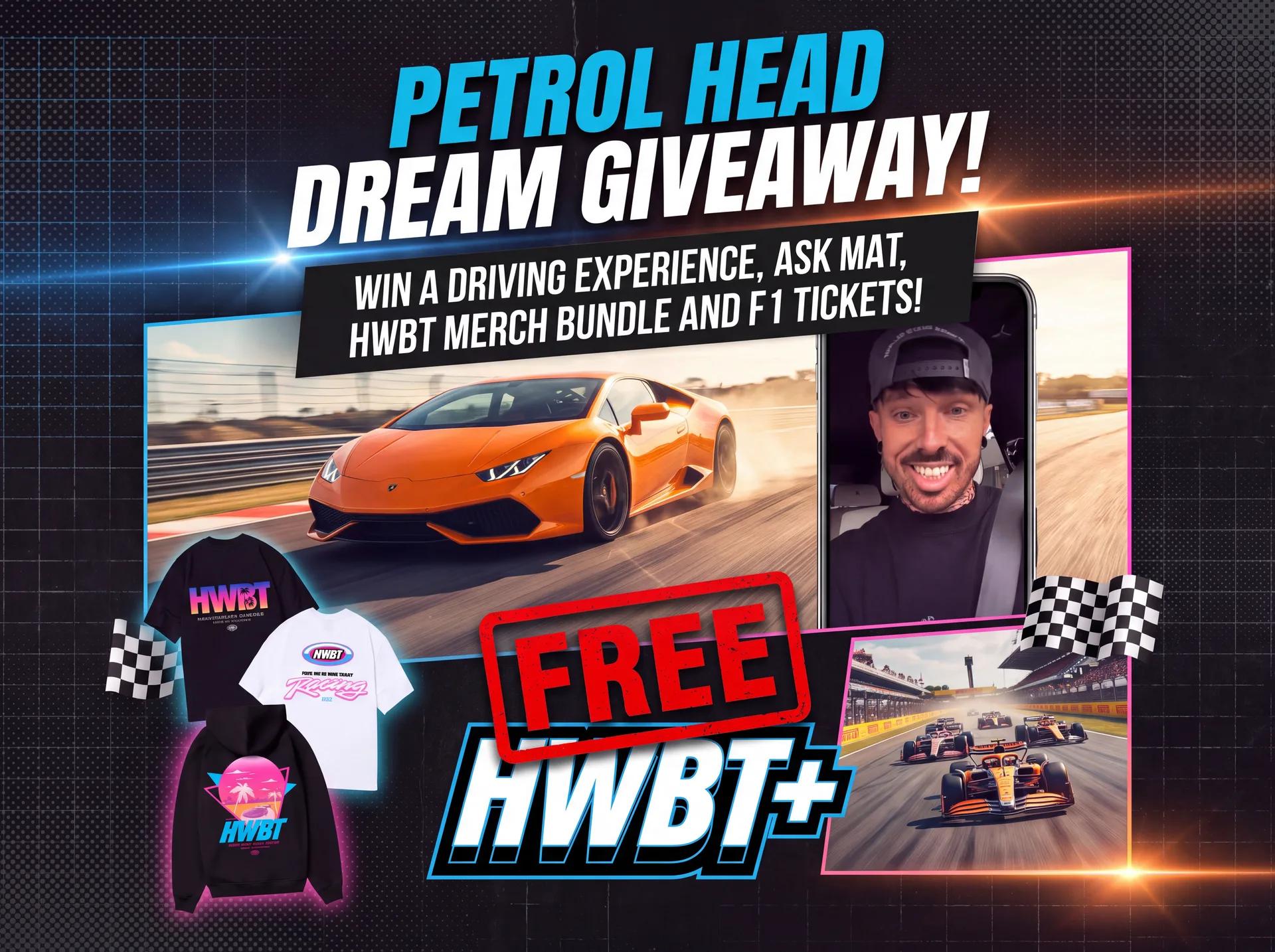 PETROL HEAD DREAM GIVEAWAY! 🏎️🏁